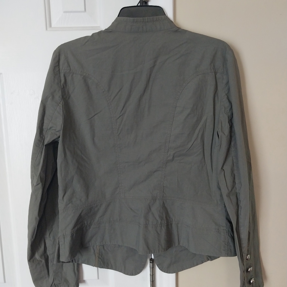 INC-Military Style Jacket - Picture 3 of 5